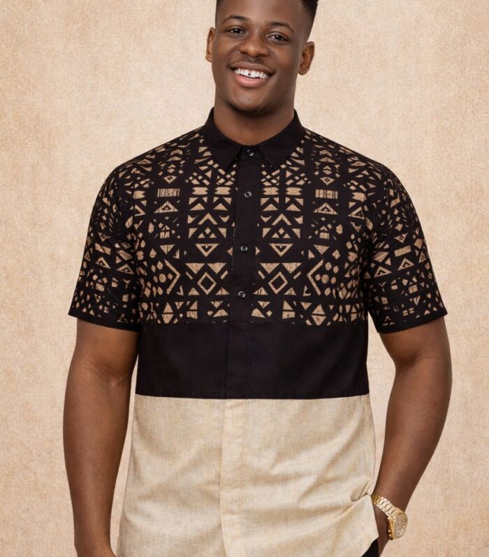 Nkabom SL Ankara Shirt