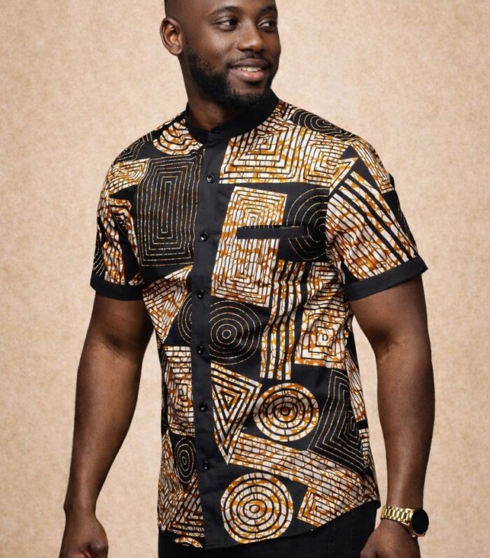 Nɔtsɛ Ankara SL Shirt