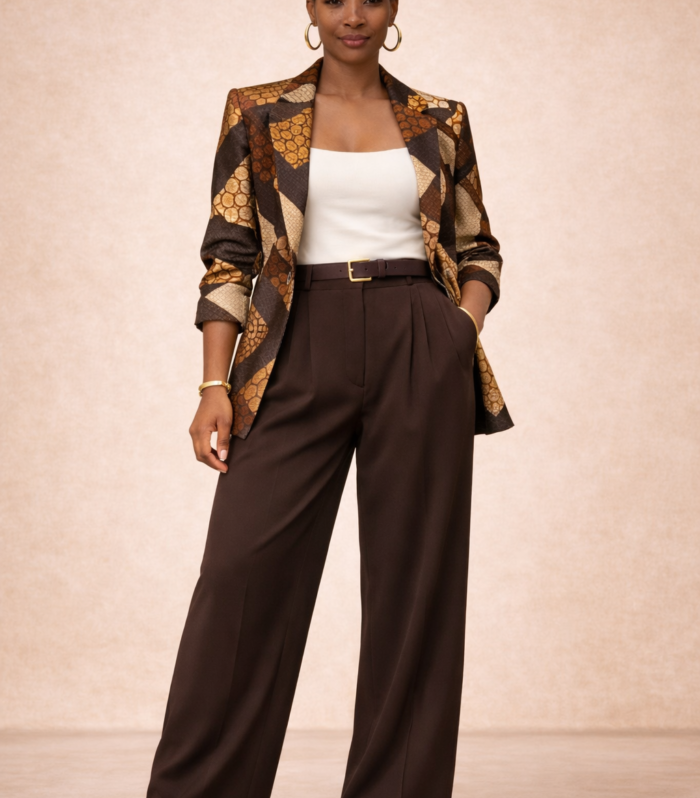 Sika Ankara Blazer Set