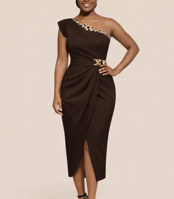 Omanye Signature Dress (espresso)