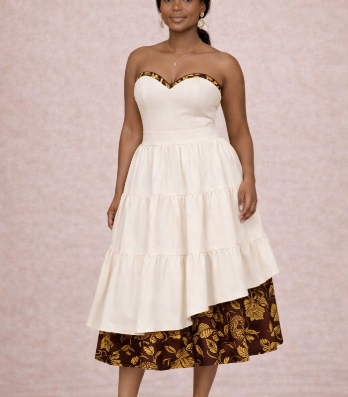 Zuri Boho Ankara Skirt