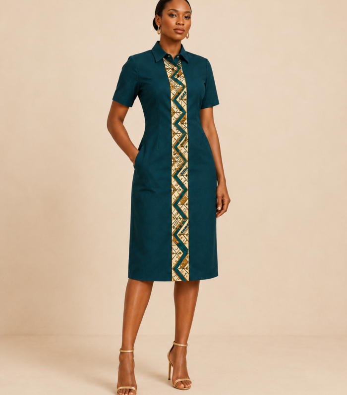 The Heritage Mini Collection - Origin Ankara Dress